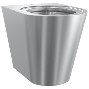 Picture of KWC CAMPUS HDTX597 WC Anschlussgröße:DN 55, Material:Edelstahl, Materialtyp:1.4301 Chromnickelstahl V2A, Art.Nr. : 2000100729