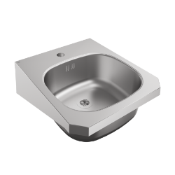 Picture of KWC ANIMA WT400C-M Waschtisch Typ des Beckens:Waschbecken, Beckenposition:mittig, Becken: Höhe:142 mm, Art.Nr. : 2000103763