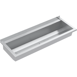 Picture of KWC PLANOX PL12T Waschrinne Spritzschutzhöhe:30 mm, Becken: Höhe:180 mm, Becken: Tiefe:320 mm, Art.Nr. : 2030043786