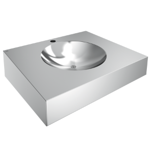 Picture of KWC ANIMA ANMX601 Waschtisch Typ des Beckens:Waschbecken, Beckenposition:mittig, Becken: Höhe:81 mm, Art.Nr. : 2000100023