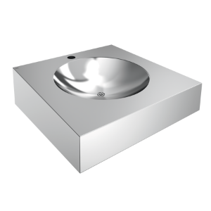 Picture of KWC ANIMA ANMX501 Waschtisch Typ des Beckens:Waschbecken, Beckenposition:mittig, Becken: Höhe:81 mm, Art.Nr. : 2000056774