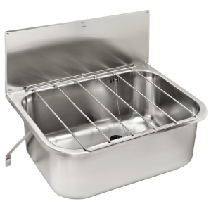 Picture of KWC SIRIUS SIRX355 Mehrzweckbecken,Rost,Spritzwand Spritzschutzhöhe:250 mm, Beckenposition:mittig, Beckendesign:runde Ecken, Art.Nr. : 2000103647