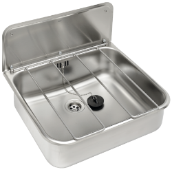 Picture of KWC SIRUS SIRX368 Ausgussbecken Spritzschutzhöhe:185 mm, Beckenposition:mittig, Beckendesign:runde Ecken, Art.Nr. : 2000103269