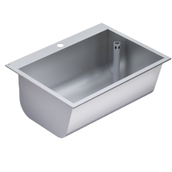 Picture of KWC SIRIUS BS323N Waschtrog Beckenposition:mittig, Beckendesign:90° Ecken, Becken: Höhe:281 mm, Art.Nr. : 2030045756