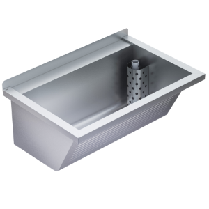 Picture of KWC SIRIUS BS314N Waschtrog Spritzschutzhöhe:40 mm, Beckenposition:mittig, Beckendesign:90° Ecken, Art.Nr. : 2030045754