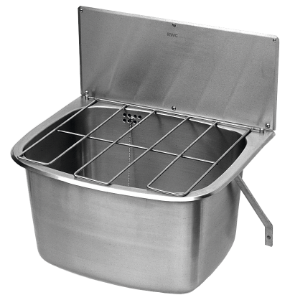 Picture of KWC SIRIUS SIRX360 Mehrzweckbecken,Rost,Spritzwand Spritzschutzhöhe:250 mm, Beckenposition:mittig, Beckendesign:runde Ecken, Art.Nr. : 2000103649