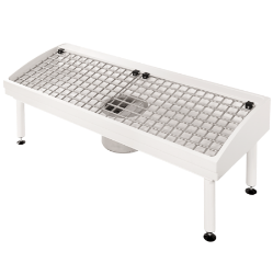 Picture of KWC SIRIUS SIRW721B Schuh- und Stiefelreinigungsanl Bürsten:optional, Rost:klappbar, Material:mineralischer Werkstoff, Art.Nr. : 2000102728