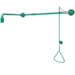 Picture of KWC FAID0005 Notdusche mit Zugstange Farbe:grün, Ausladung des Auslaufs:470 mm, Art Des Anschlusses:Rohranschluss, Art.Nr. : 2030019066