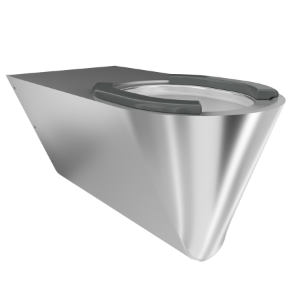 Bild von KWC CAMPUS CMPX594S WC Anschlussgröße:DN 55, Material:Edelstahl, Art.Nr. : 2000100148