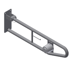 Picture of KWC CONTINA CNTX70G Stützklappgriff Rückenlehne:nein, Biegewinkel:180 Grad, Farbe:keine Farbe, Art.Nr. : 2030040945