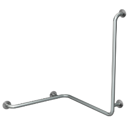 Picture of KWC CONTINA CNTX50WL Wandhandlauf für Ecken - links Biegewinkel:90 Grad, Farbe:keine Farbe, Richtung:links, Art.Nr. : 2030038227