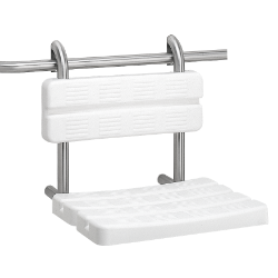 Picture of KWC CONTINA CNTX400WB Duschsitz Rückenlehne:ja, Biegewinkel:0 Grad, Farbe:weiss, Art.Nr. : 2030041144