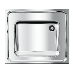 Picture of KWC MAXIMA MAXS100-70 Gewerbespüle Becken: Höhe:300 mm, Oberflächenbehandlung des Beckens:seidenmatt, Becken: Tiefe:400 mm, Art.Nr. : 2000057639