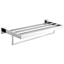 Picture of KWC CUBUS CUBX012HP Doppelhandtuchablage Material:Edelstahl, Materialtyp:1.4301 Chromnickelstahl V2A, Gesamttiefe:220 mm, Art.Nr. : 2000106361