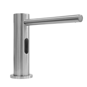 Picture of KWC SD99-013 Elektronischer Seifenspender Eingangsspannung V:230 Volt, Material:Messing, Oberflächenbehandlung:gebürstet, Art.Nr. : 2030054678