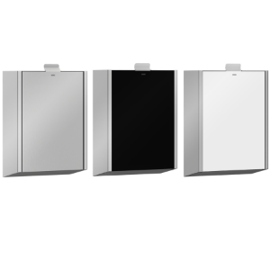 Picture of KWC EXOS. EXOS611X Hygieneabfallbehälter Sackhalterung:nein, Füllvolumen:3.7 Liter, Klappe:ja, Art.Nr. : 2030028001