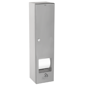 Picture of KWC RODAN RODX674B WC-Rollenhalter Maximale Tiefe/Durchmesser Verbrauchsmaterial:110 mm, Maximale Breite Verbrauchsmaterial:110 mm, Füllmenge:4, Art.Nr. : 2030002104