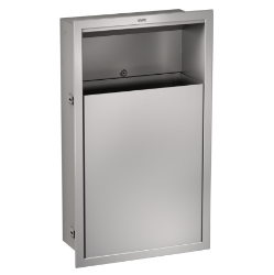 Picture of KWC RODAN RODX605EE Abfallbehälter Sackhalterung:optional, Füllvolumen:23 Liter, Klappe:nein, Art.Nr. : 2000101344