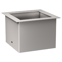 Picture of KWC RODAN RODX607TT Abfall-Abwurfhülse Material:Edelstahl, Materialtyp:1.4301 Chromnickelstahl V2A, Materialstärke:0.8 mm, Art.Nr. : 2000101212