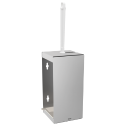 Picture of KWC RODAN RODX687 WC-Bürstenhalter Bürstenfarbe:weiss, Material:Edelstahl, Materialtyp:1.4301 Chromnickelstahl V2A, Art.Nr. : 2000100000