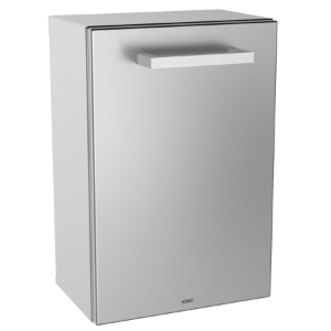 Picture of KWC RODAN RODX611 Abfallbehälter für Damenbinden u Sackhalterung:nein, Füllvolumen:3.7 Liter, Klappe:ja, Art.Nr. : 2000090063