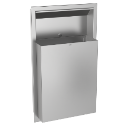 Picture of KWC RODAN RODX605E Abfallbehälter Sackhalterung:nein, Füllvolumen:23 Liter, Klappe:nein, Art.Nr. : 2000090062