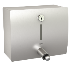 Picture of KWC STRATOS STRX619 Seifenspender Füllmenge:1, Füllmenge Me:Liter, Schloss:Zylinderschloss, Art.Nr. : 2000057382