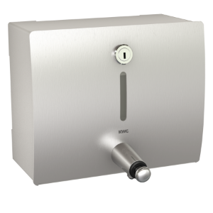 Picture of KWC STRATOS STRX619 Seifenspender Füllmenge:1, Füllmenge Me:Liter, Schloss:Zylinderschloss, Art.Nr. : 2000057382