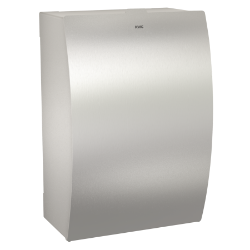 Picture of KWC STRATOS STRX611 Abfallbehälter für Damenbinden u Sackhalterung:nein, Füllvolumen:3.8 Liter, Klappe:ja, Art.Nr. : 2000057375