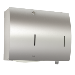 Picture of KWC STRATOS STRX601 Papierhandtuch- und Seifenspende Kombinationsteil 1:Papierhandtuchspender, Kombinationsteil 2:Seifenspender, Füllmenge 1:400, Art.Nr. : 2000057209