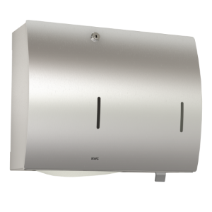 Picture of KWC STRATOS STRX601 Papierhandtuch- und Seifenspende Kombinationsteil 1:Papierhandtuchspender, Kombinationsteil 2:Seifenspender, Füllmenge 1:400, Art.Nr. : 2000057209