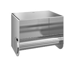 Picture of KWC HEAVY-DUTY HDTX0001 WC-Rollenhalter Maximale Tiefe/Durchmesser Verbrauchsmaterial:150 mm, Maximale Breite Verbrauchsmaterial:130 mm, Füllmenge:1, Art.Nr. : 2030005623