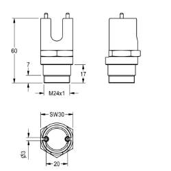 Bild von KWC EPRTR0032 PROTRONIC - Montageschlüssel , Art.Nr. : 2000105794