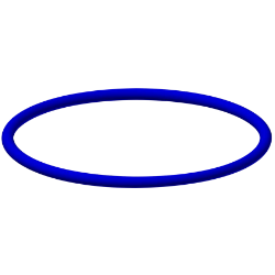 Bild von KWC ASSV2003 O-Ring, blau Gesamttiefe:40 mm, Gesamthöhe:1.5 mm, Gesamtbreite:40 mm, Art.Nr. : 2030042962