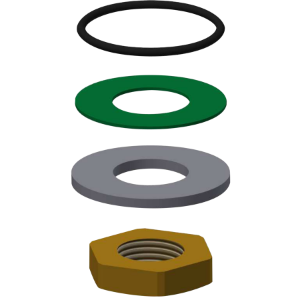 Picture of KWC ASSV1001 Befestigungsset Füllmenge:1, Mengeneinheit:Stück, Art.Nr. : 2030042947