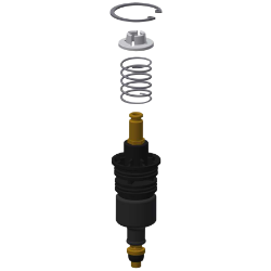 Picture of KWC FUKP0001 Funktionsteil Anwendung:waschen/duschen, Art der Kartusche:Selbstschlusskartusche, Nennweite:DN 15, Art.Nr. : 2030003367