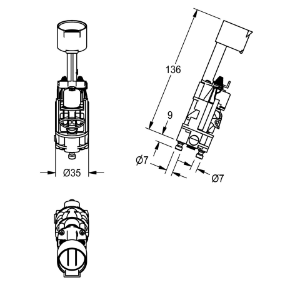 Picture of KWC EPRTRS0027 Funktionseinheit , Art.Nr. : 2000109493