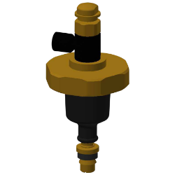 Picture of KWC EAQLN0005 Oberteil Anwendung:duschen, Art der Kartusche:Selbstschlusskartusche, Nennweite:DN 15, Art.Nr. : 2000104403