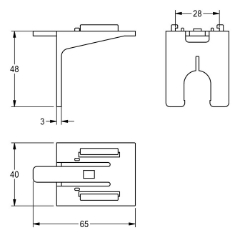 Picture of KWC EA3OP0014 Motorhalterung Füllmenge:10, Mengeneinheit:Stücke, Art.Nr. : 2030008785
