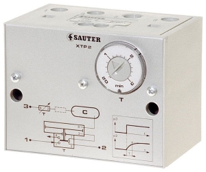Picture of Sauter - Pneumatisches Verzögerungsrelais Zeitkonstante=0.2-3min, Art.Nr. :XTP2F001
