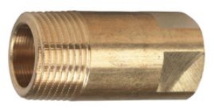 Picture of +GF+ Stopfen lang Messing, R ″: 3/4, Art.Nr.: 760857242