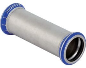 Picture of Geberit - Schiebemuffen GEBERIT MAPRESS Wasser Edelstahl Rostfrei 1.4401 Pressindikator, d mm: 35.0, E cm: 3.0, L cm: 10.2, Z cm: 4.2, Art.Nr. : 32106