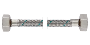 Bild von NEOFLEX CRG Panzerschlauch DN8, IG x IG, 1/2" x 1/2", 50 cm, Art.Nr. : 60736050 (60 7360 50)