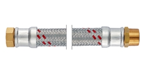 Bild von NEOFLEX-EPDM Panzerschlauch DN32, IG x AG, 1 1/4" x 1 1/4", 100 cm, Art.Nr. : 67777100 (67 7771 00)