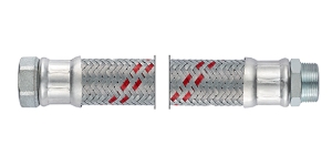 Bild von NEOFLEX-EPDM Panzerschlauch DN40, IG x AG, 1 1/2" x 1 1/2", 100 cm, Art.Nr. : 67779100 (67 7791 00)