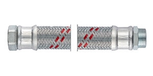 Bild von NEOFLEX-EPDM Panzerschlauch DN50, IG x AG, 2" x 2", 100 cm, Art.Nr. : 67781100 (67 7811 00)