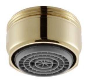 Picture of NEOPERL CASCADE SLC Strahlregler, vergoldet, M24x1, EK: F, A = ~ 13.5 - 15 l/min., Art.Nr. : 01070896 (01 0708 96)