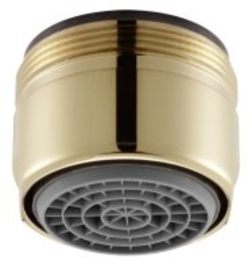 Picture of NEOPERL CASCADE SLC Strahlregler, vergoldet, M28x1, C = ~ 27 - 30 l/min., Art.Nr. : 01071197 (01 0711 97)