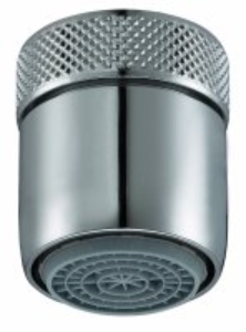 Picture of NEOPERL CASCADE SLC Strahlregler, verchromt, M22x1 / 1/2" / 3/8", EK: F, A = ~ 13.5 - 15 l/min., Art.Nr. : 01076896 (01 0768 96)