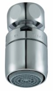 Bild von NEOPERL CASCADE SLC AC Strahlregler, mit Kugelgelenk/verchromt, 1/2", EK: F, A = ~ 13.5 - 15 l/min., Art.Nr. : 01083097 (01 0830 97)